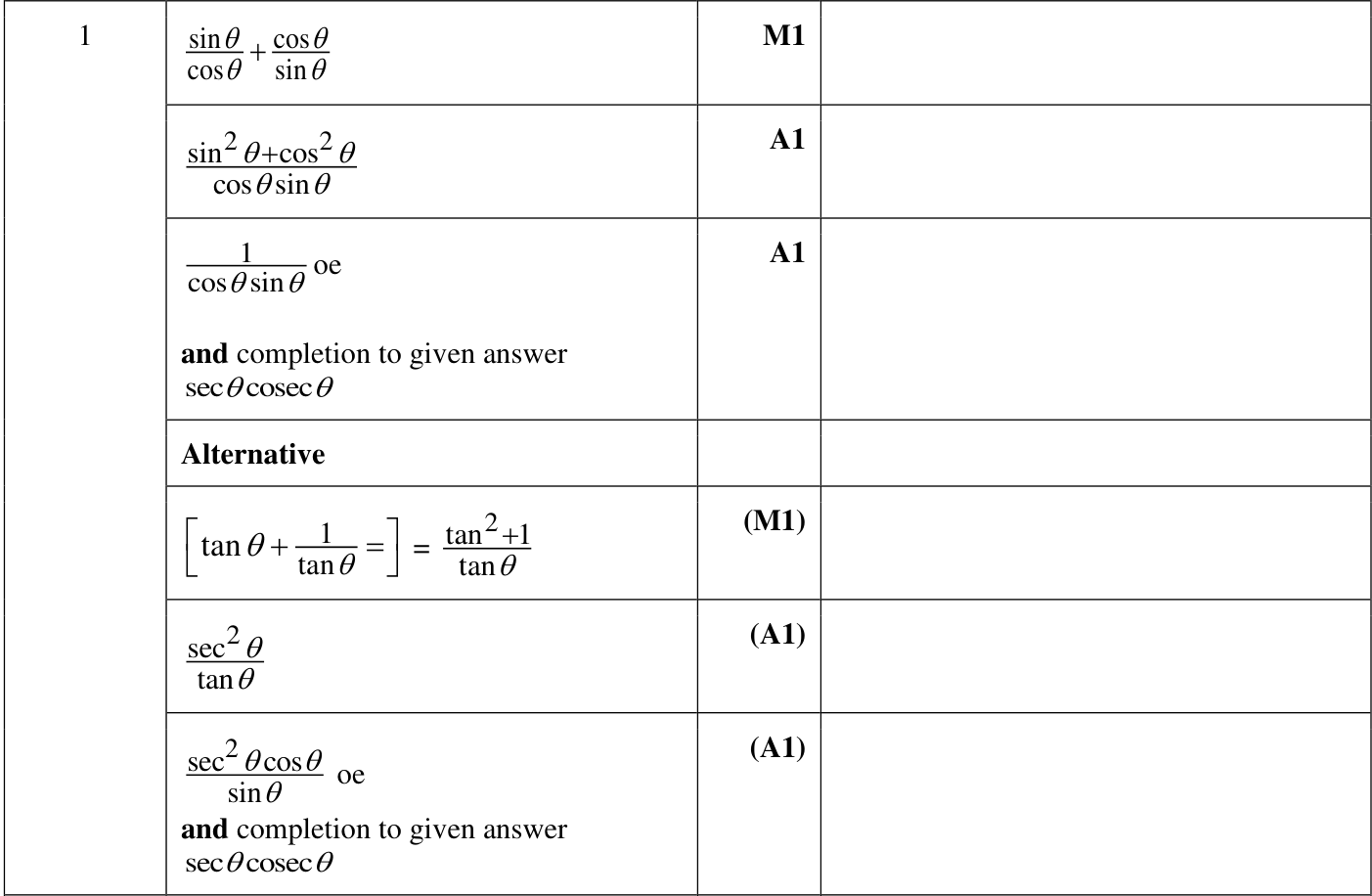 0606_w24_qp_21_q1 mark scheme