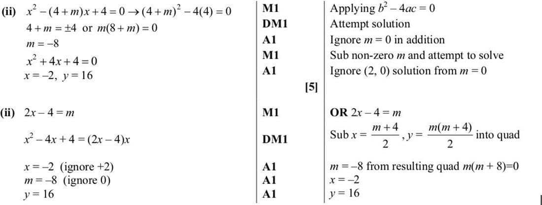 Mark scheme for June 2013 p11 q7ii