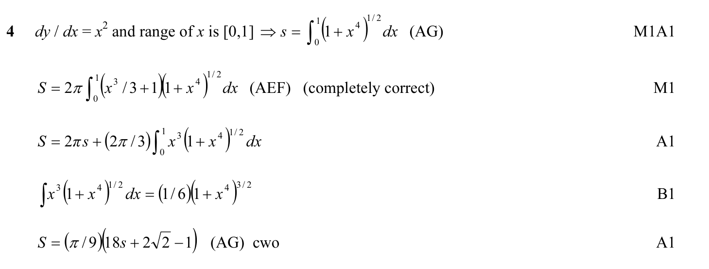 9231_s09_qp_1_q4 mark scheme