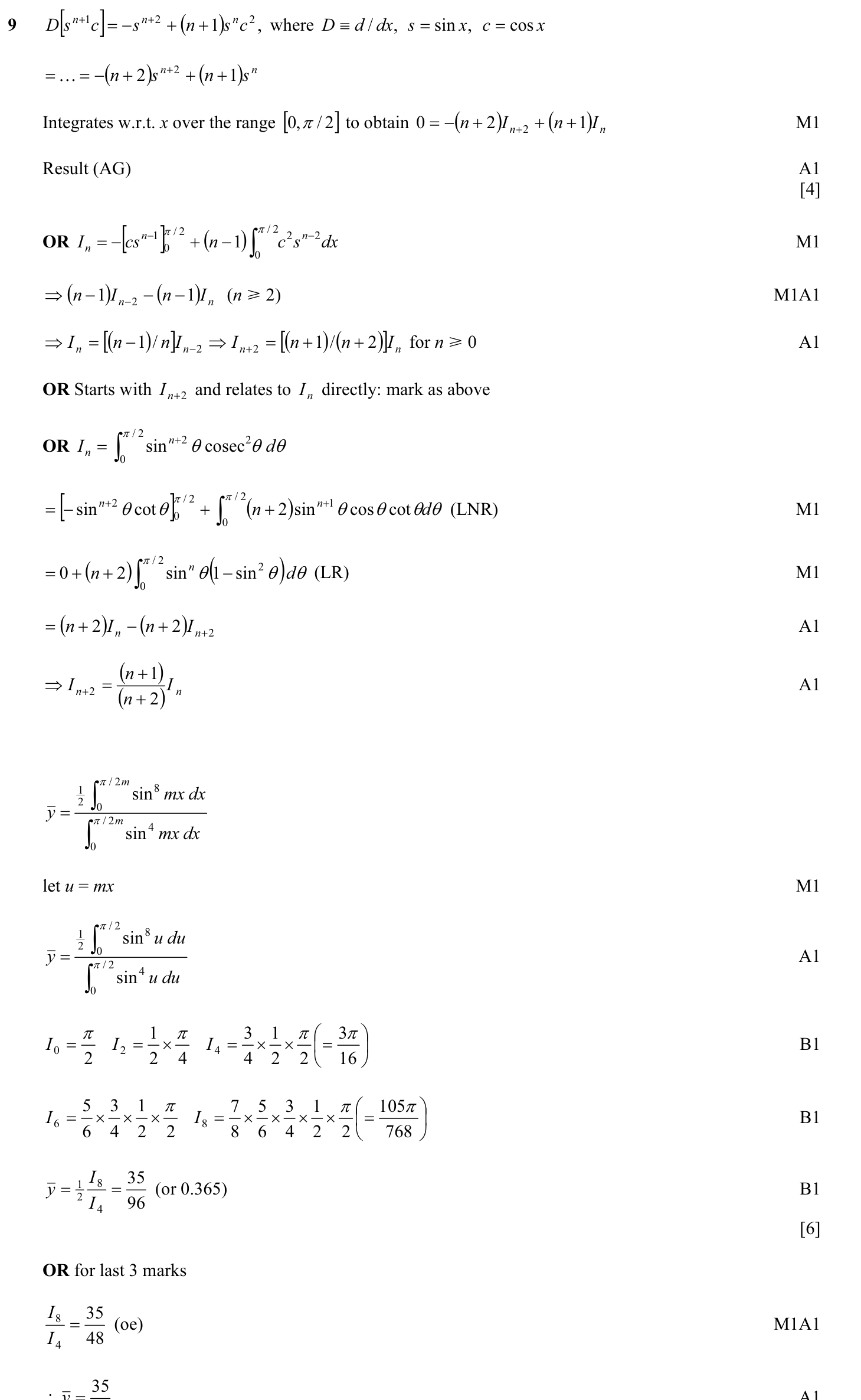 9231_s10_qp_13_q9 mark scheme