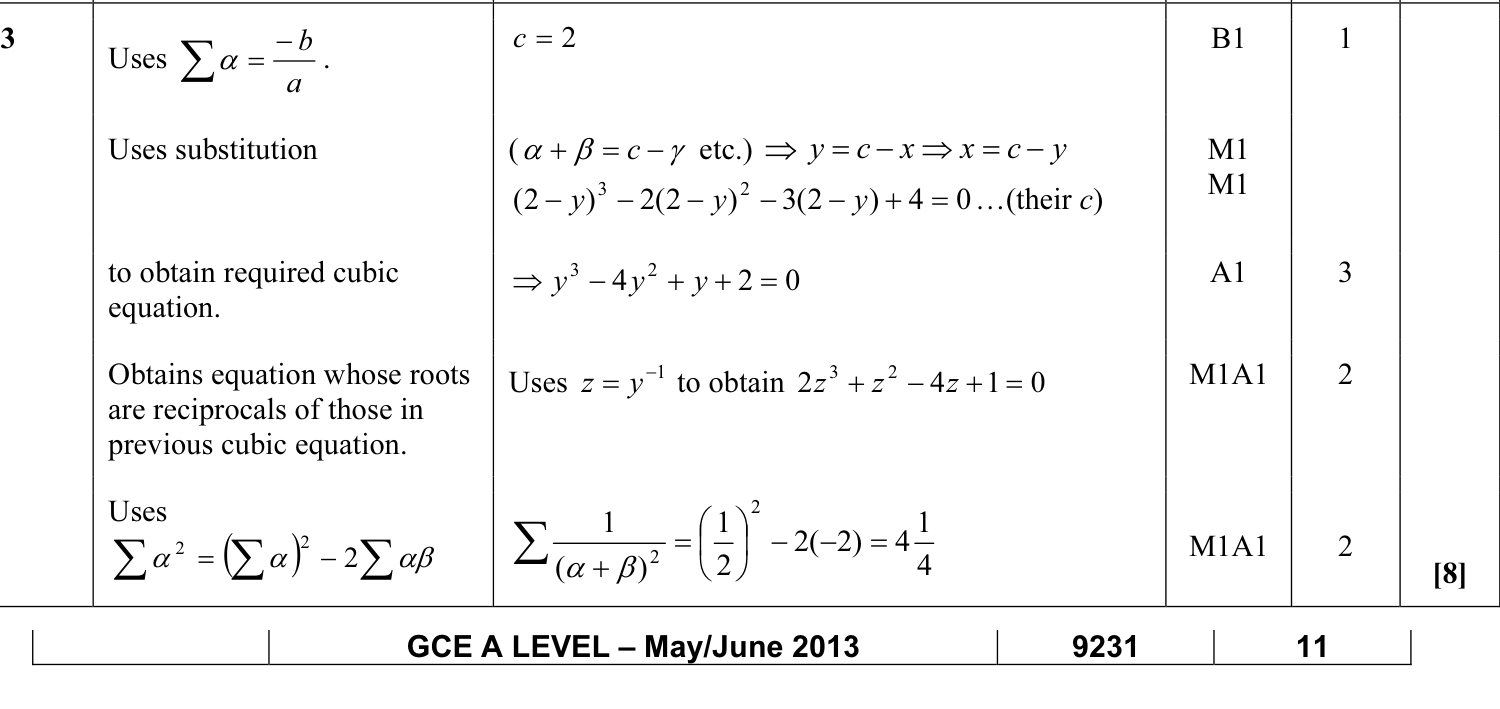 9231_s13_qp_11_q3 mark scheme
