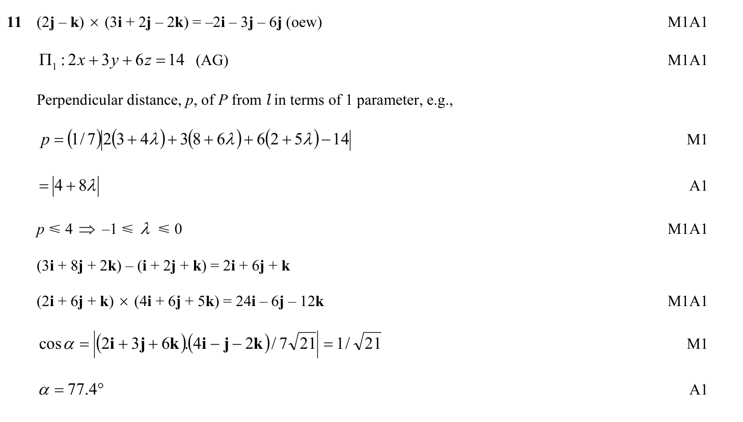 9231_w08_qp_1_q11 mark scheme