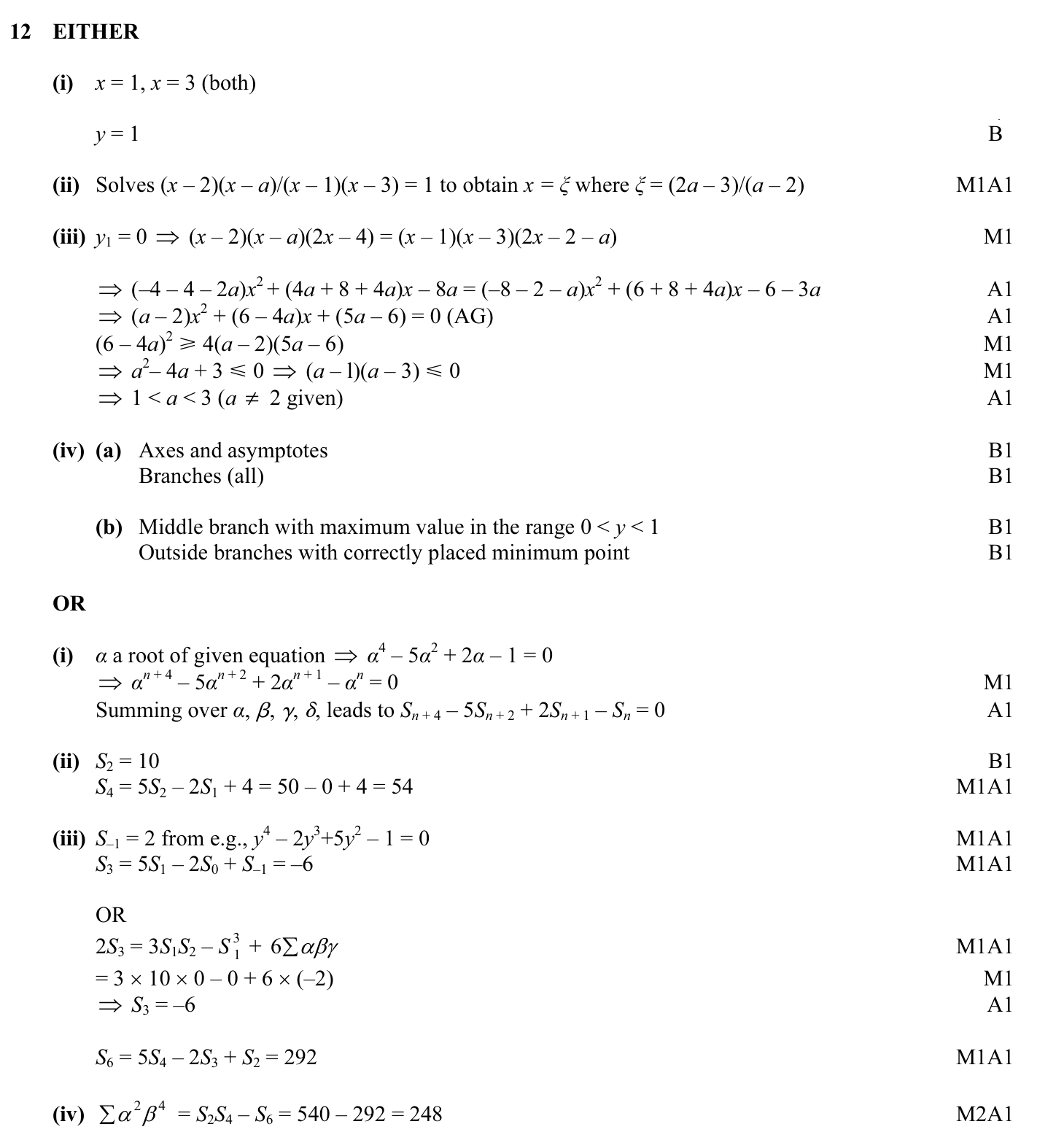 9231_w08_qp_1_q12 mark scheme