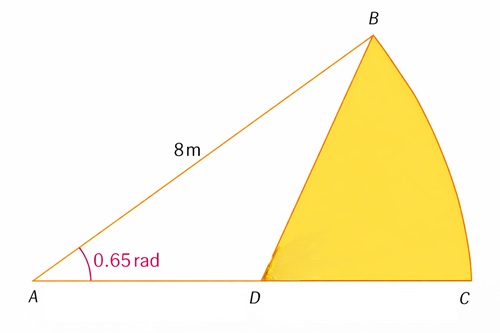 Arc length of a sector
